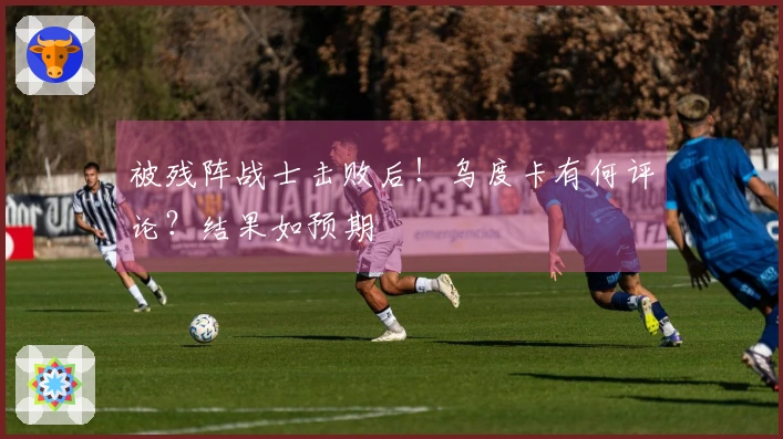 被残阵战士击败后！乌度卡有何评论？结果如预期