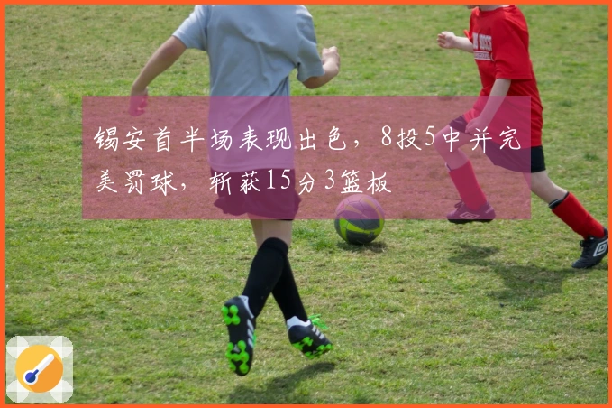 锡安首半场表现出色，8投5中并完美罚球，斩获15分3篮板